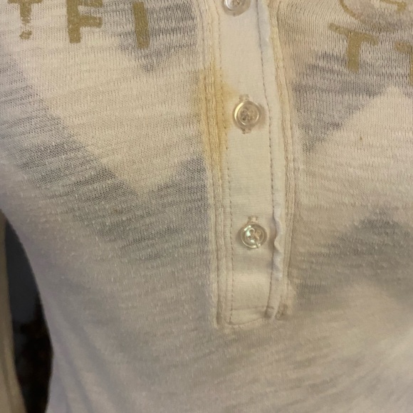 American Eagle size medium, has two spots on May come out in wash. - Picture 2 of 6